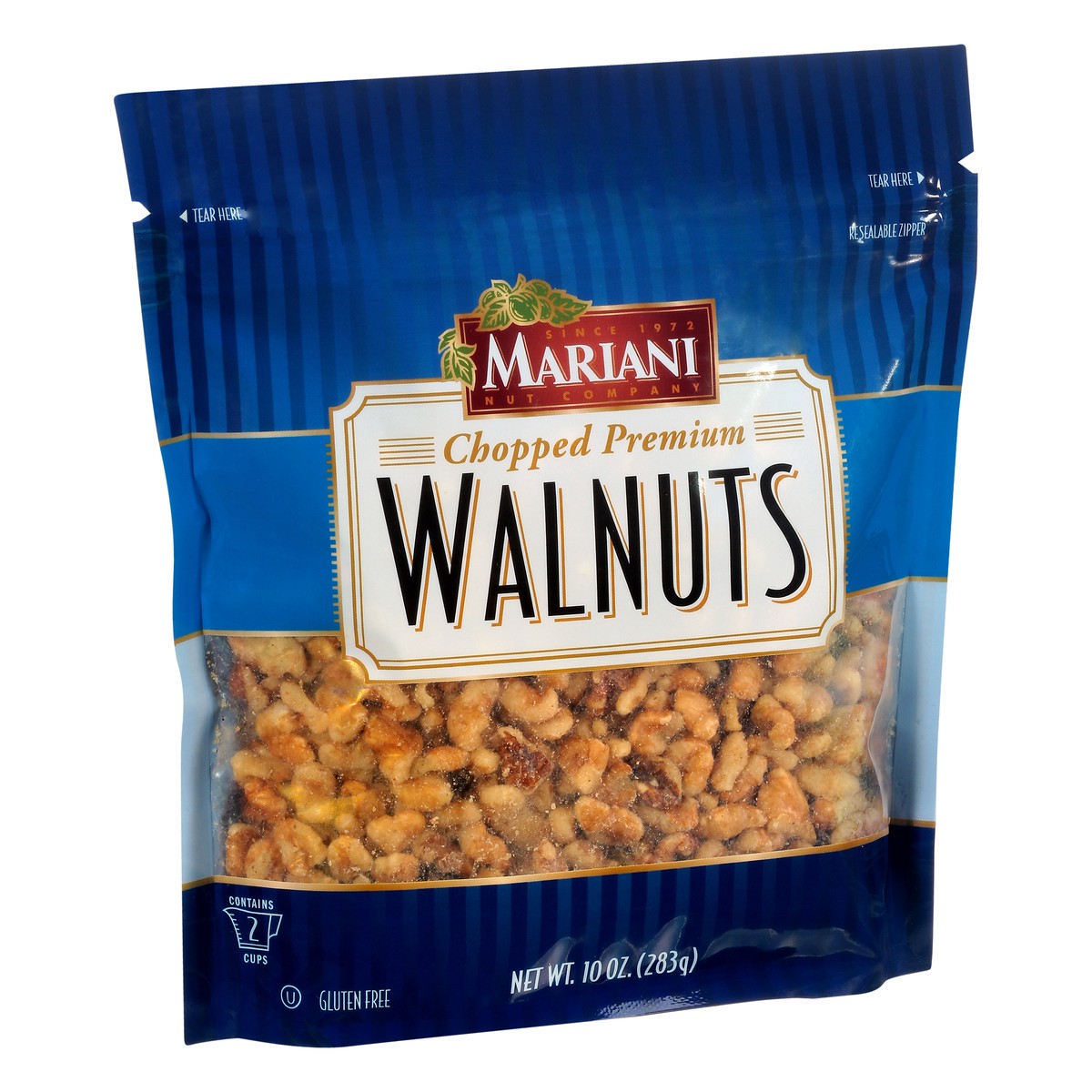 slide 6 of 10, Mariani Walnuts Chopped, 1 ct