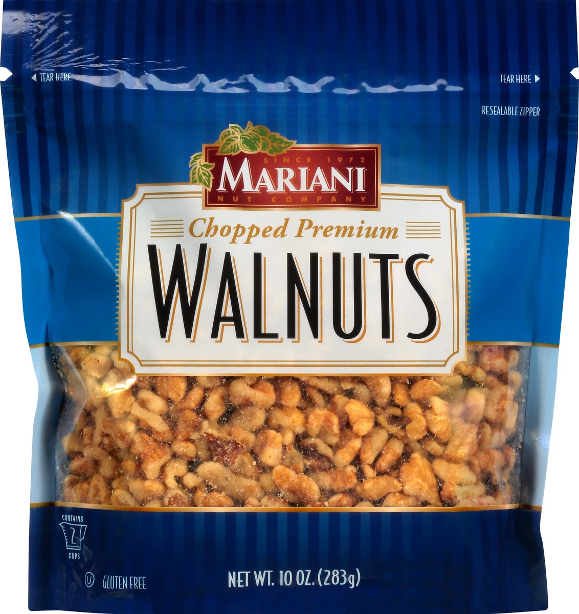 slide 2 of 10, Mariani Walnuts Chopped, 1 ct