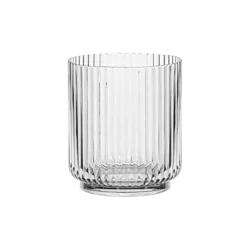 ROOM & RETREAT RR RIBBED ACRYLIC SHORT TUMBLER 15OZ CLEAR