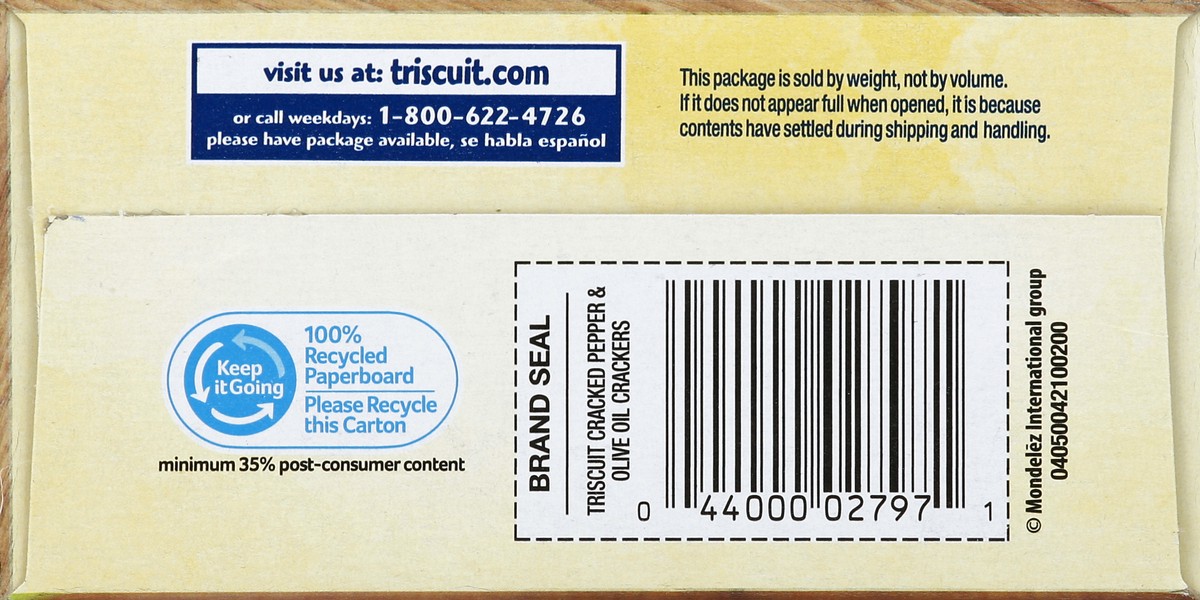 slide 5 of 8, Triscuit Crackers 9 oz, 9 oz