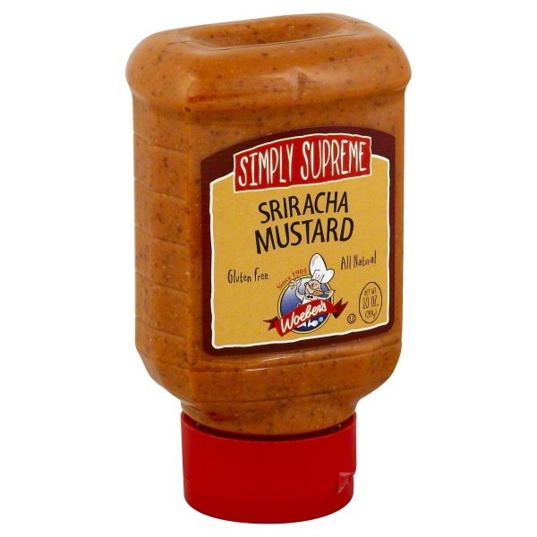 slide 1 of 1, Woeber's Simply Supreme Sriracha Mustard, 10 oz
