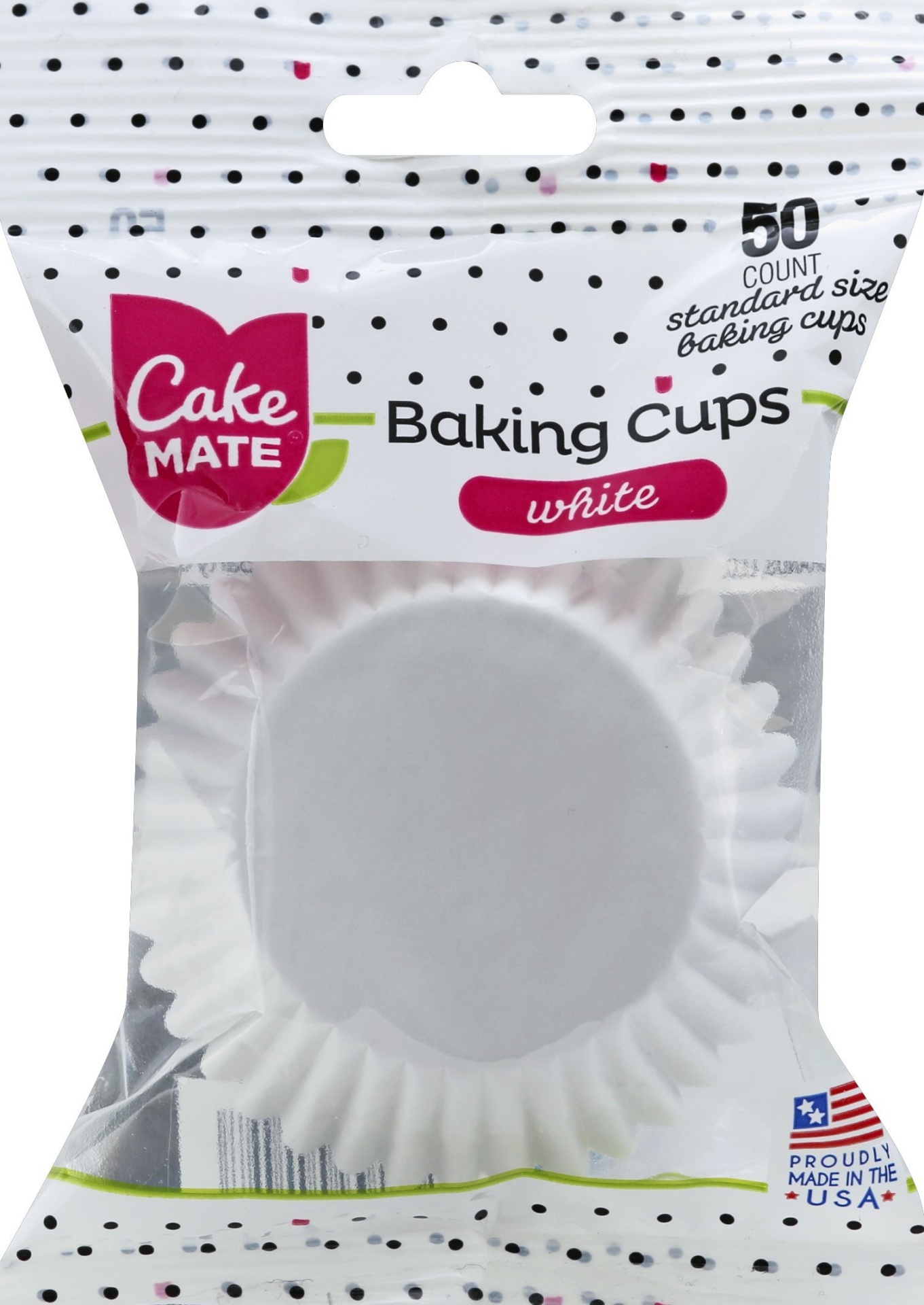 slide 1 of 1, Cake Mate White Cupcake Liners, 50 ct