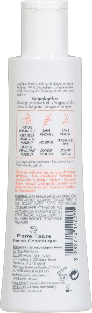 slide 4 of 13, Avène Tolerance Lotion Extremely Gentle Cleanser 6.7 fl oz, 6.7 fl oz