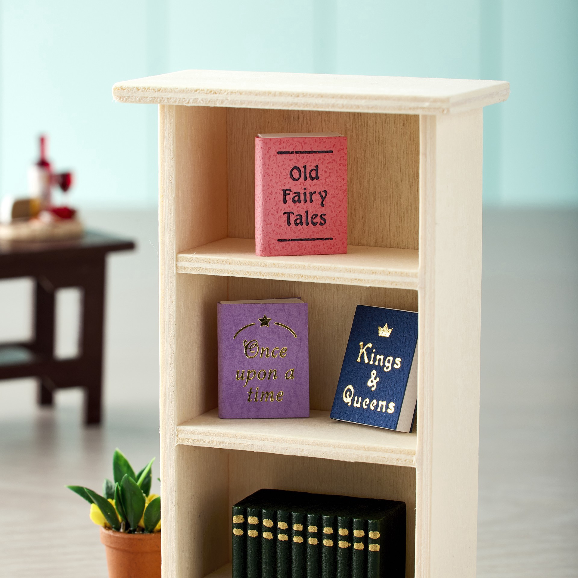 slide 3 of 3, Mini Fairy Tale Books By Make Market, 0.88 in x 0.67 in x 0.15 in