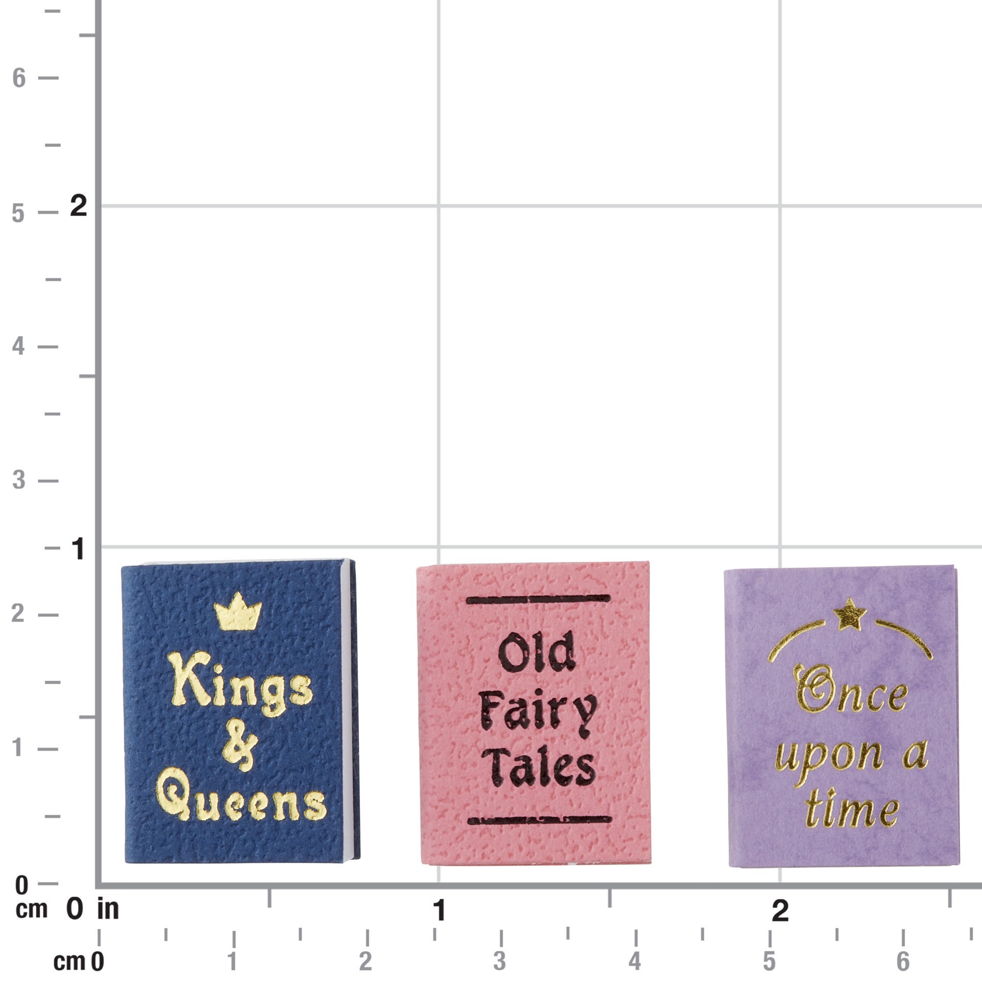 slide 2 of 3, Mini Fairy Tale Books By Make Market, 0.88 in x 0.67 in x 0.15 in