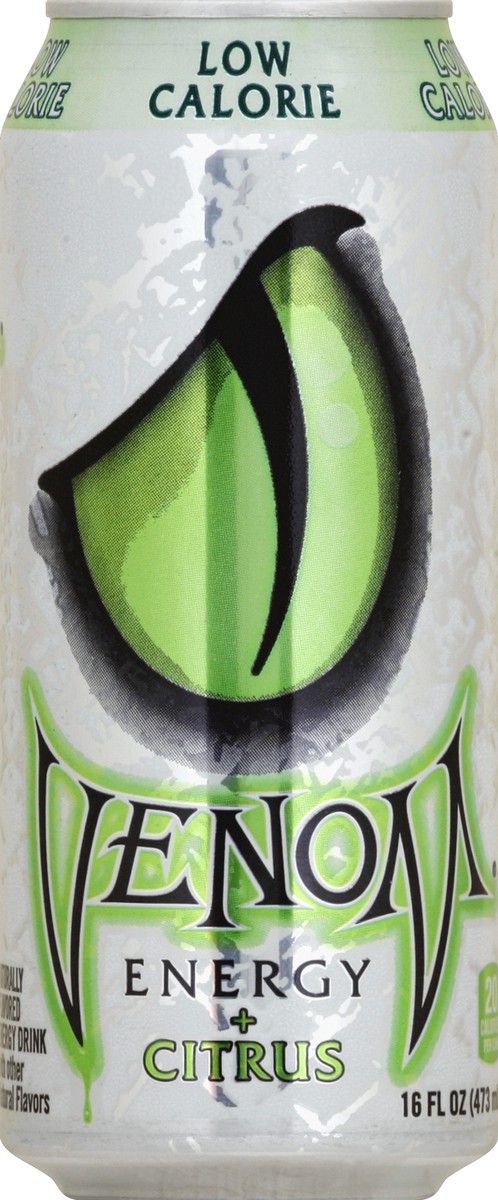 slide 4 of 4, Venom Energy Drink 16 oz, 16 fl oz