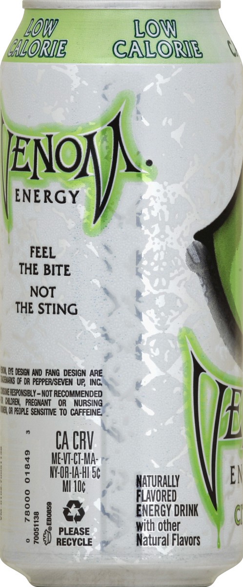 slide 3 of 4, Venom Energy Drink 16 oz, 16 fl oz