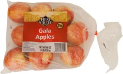 First Street Gala Apples