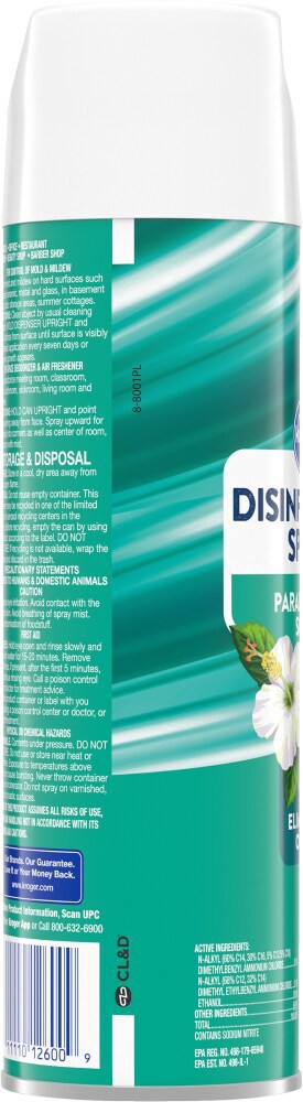 slide 2 of 4, Kroger Paradise Mist Disinfecting Spray, 19 oz