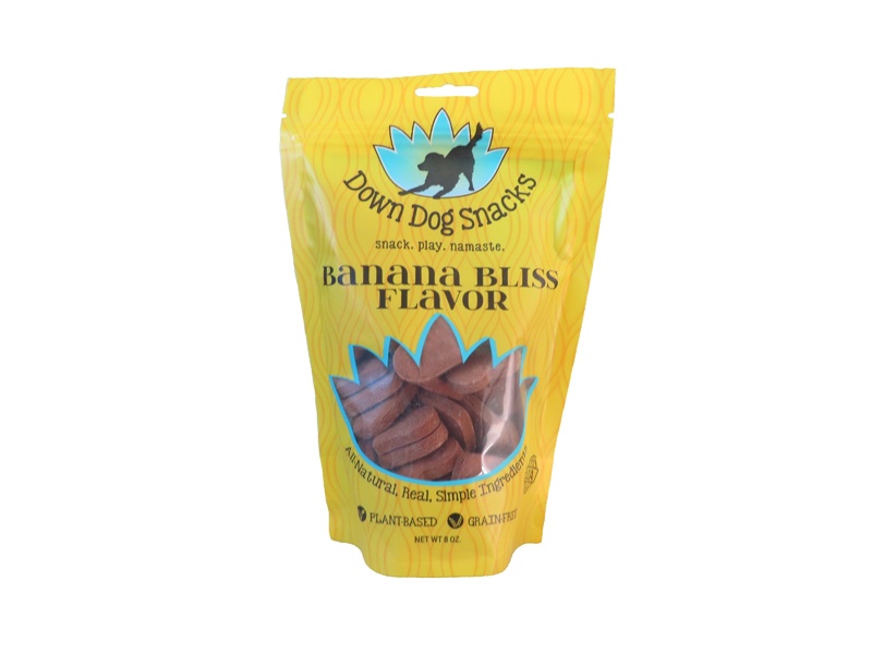 slide 1 of 1, Down Dog Snacks Banana Bliss, 8 oz