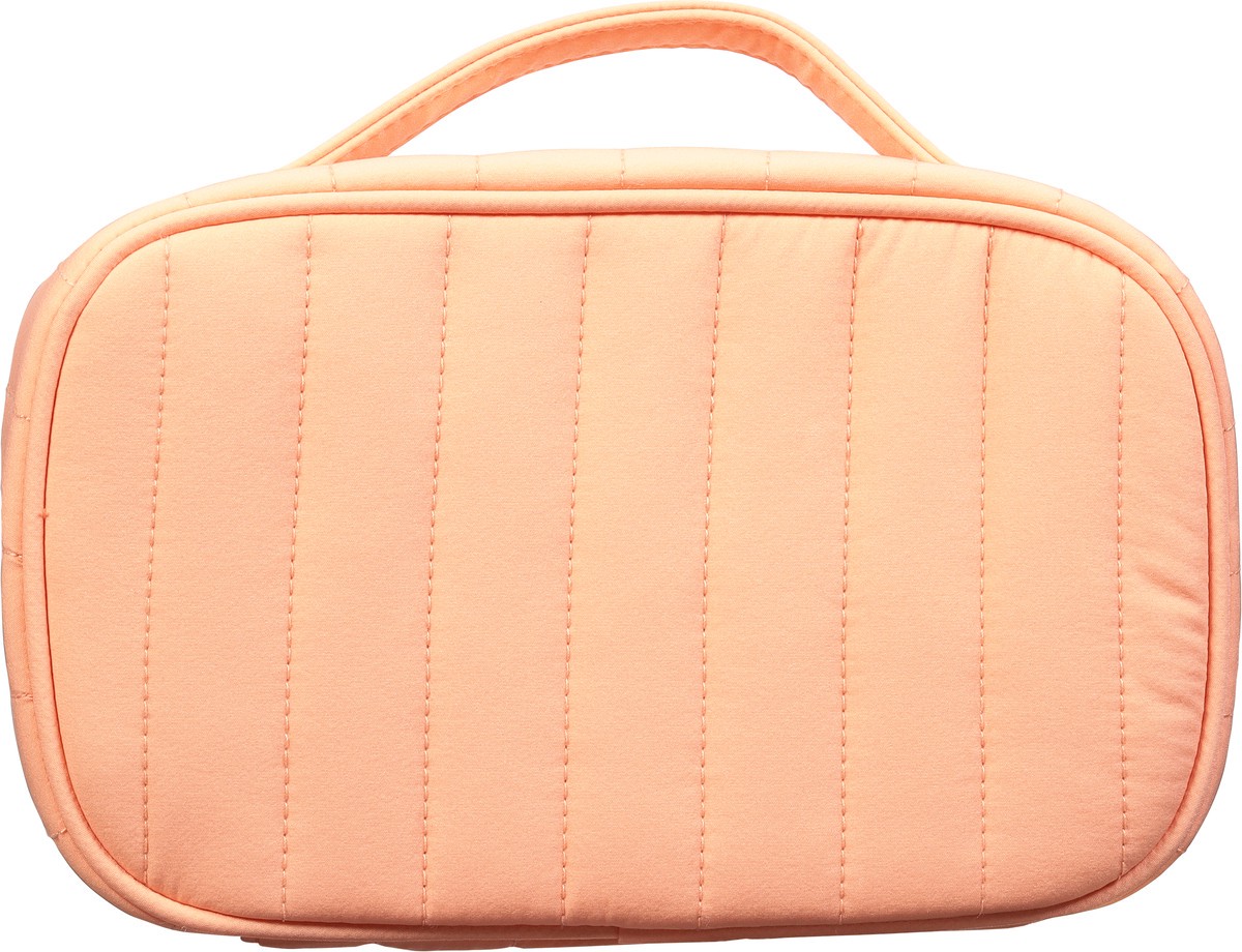 slide 2 of 12, scünci Coral Quilt Mini Train Case, 1 ct