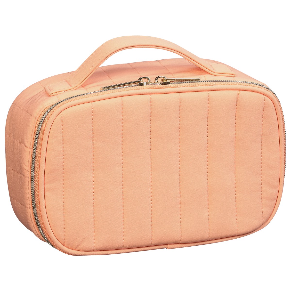 slide 12 of 12, scünci Coral Quilt Mini Train Case, 1 ct