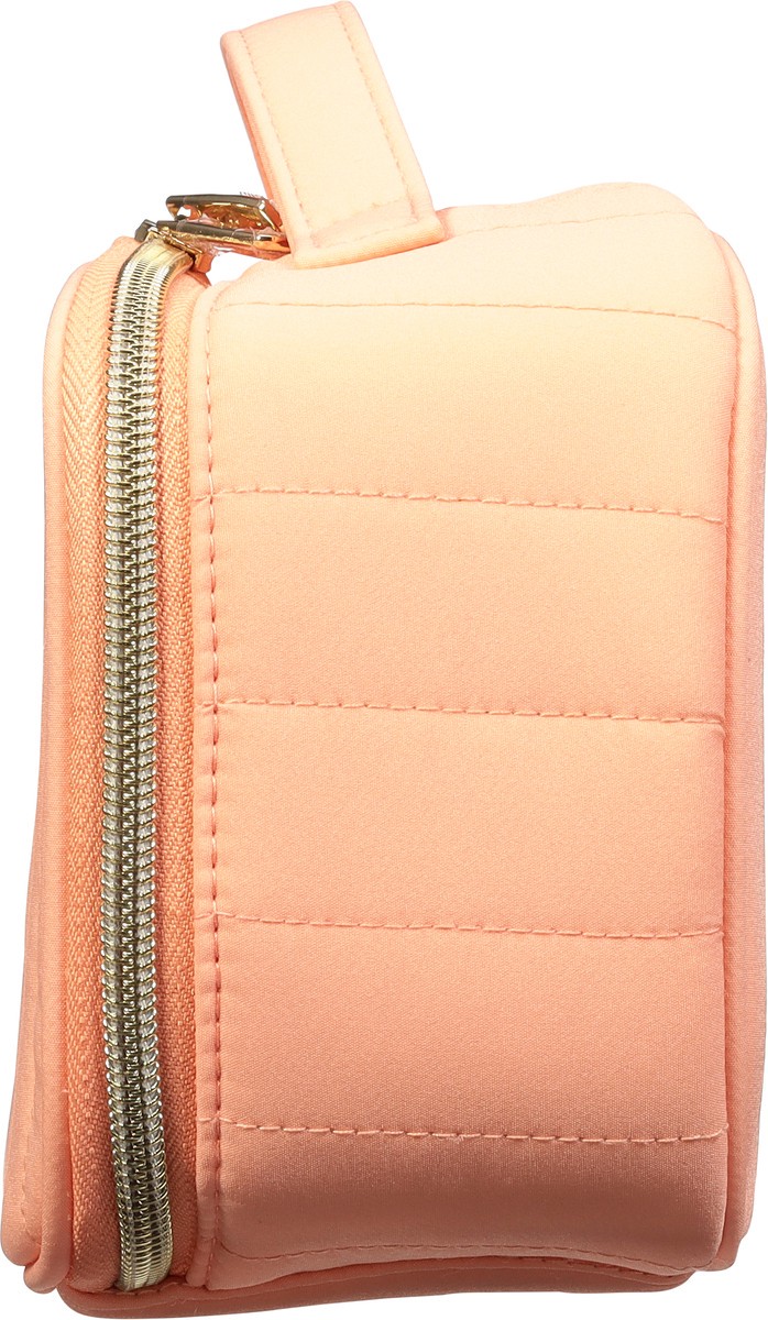 slide 4 of 12, scünci Coral Quilt Mini Train Case, 1 ct