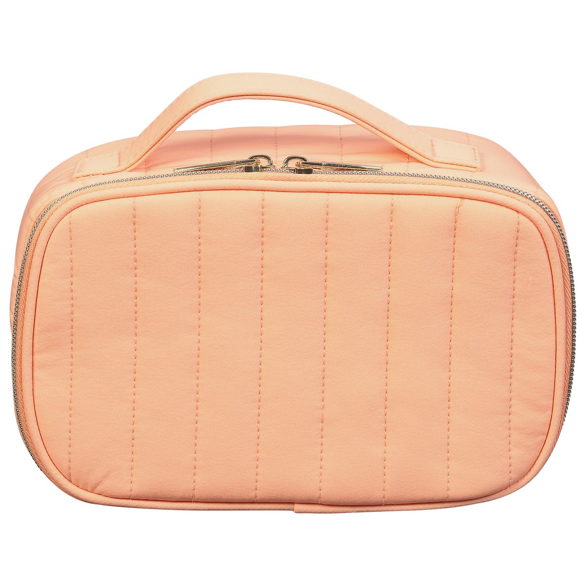 slide 6 of 12, scünci Coral Quilt Mini Train Case, 1 ct