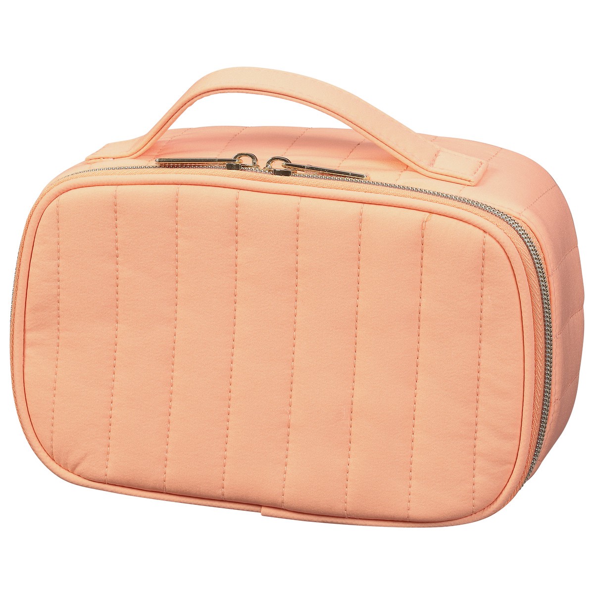 slide 8 of 12, scünci Coral Quilt Mini Train Case, 1 ct