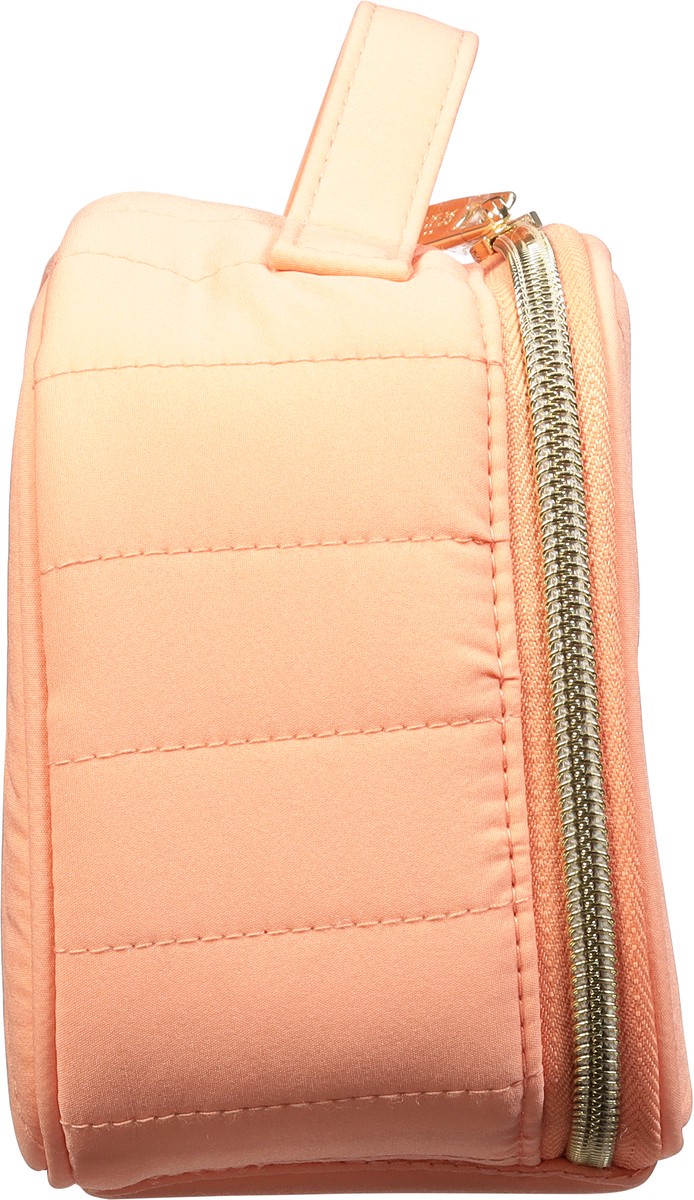 slide 9 of 12, scünci Coral Quilt Mini Train Case, 1 ct