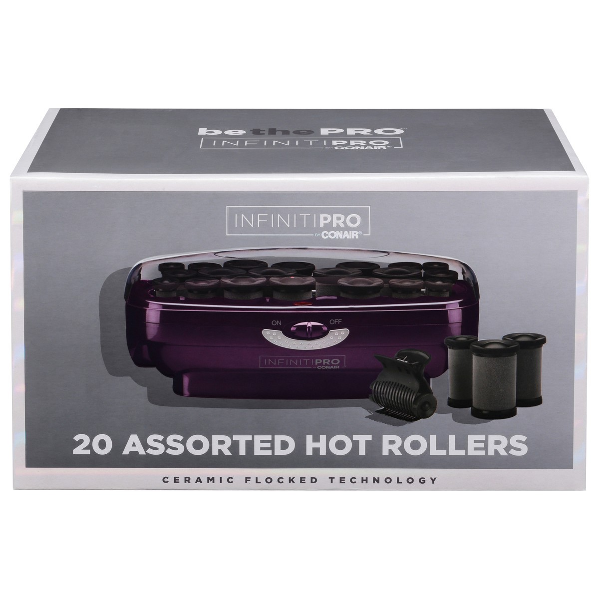 slide 1 of 9, InfinitiPro Assorted Hot Rollers 20 ea, 20 ct