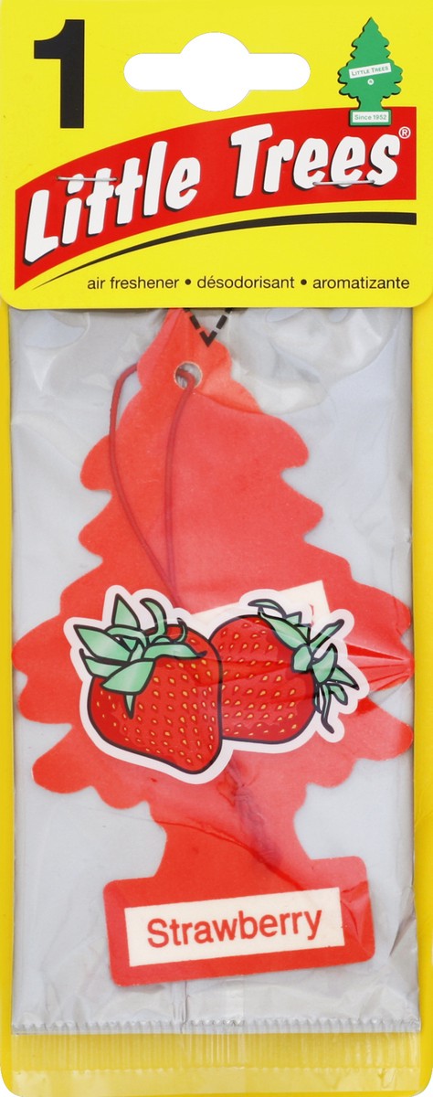 slide 4 of 4, Little Trees Air Freshener, Strawberry, 1 ct