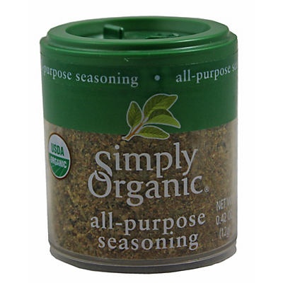 slide 1 of 1, Simply Organic All Purpose Seasoning, 0.42 oz