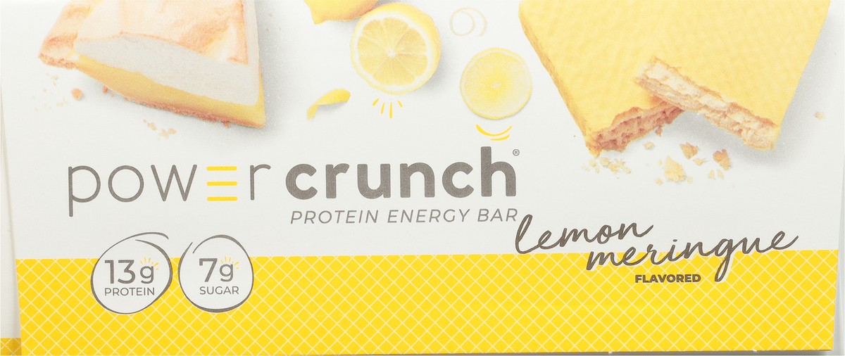 slide 11 of 12, Power Crunch Lemon Meringue Flavored Protein Energy Bar 12 - 1.4 oz Bars, 12 ct