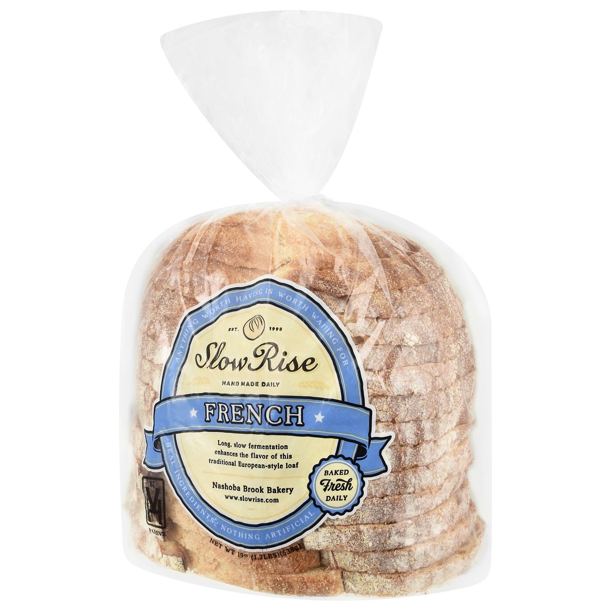 slide 3 of 4, Slow Rise French Bread 19 oz, 19 oz