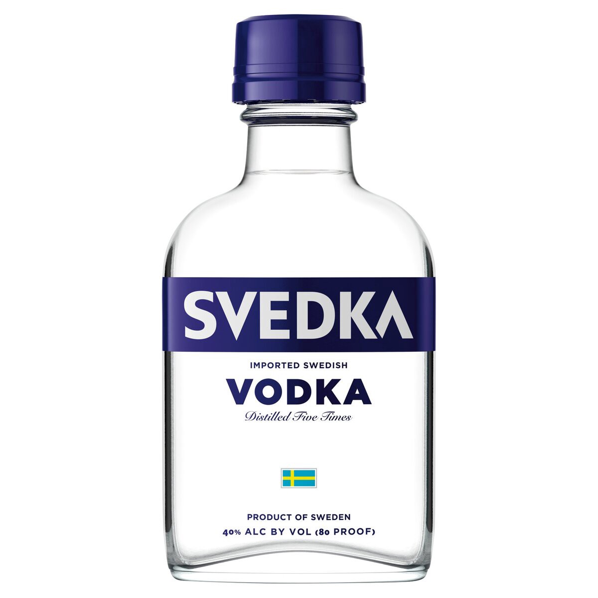 slide 2 of 3, SVEDKA Vodka, 100 mL Plastic Bottle, 80 Proof, 3.38 fl oz