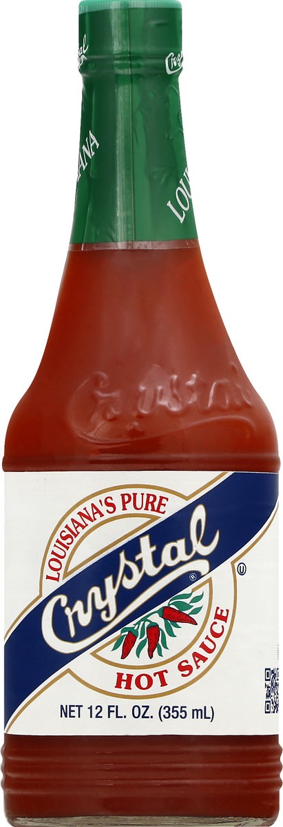 slide 1 of 12, Crystal Louisiana's Pure Hot Sauce 12 oz, 12 oz