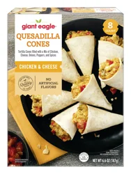 Giant Eagle Cheese Quesadilla Cone