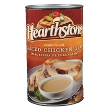 slide 1 of 1, Hearthstone Roasted Chicken Gravy, 49 oz