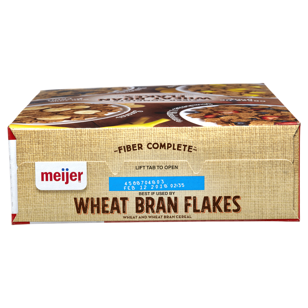 slide 4 of 5, Meijer Fiber Complete Wheat Bran Flakes, 17.3 OZ   