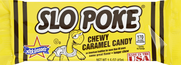 slide 1 of 1, Chick-O-Stick Slo Poke Chewy Candy Caramel, 1.5 oz