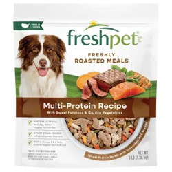Freshpet Freshly Roasted Meals Multi-Protein Recipe Dog Food 3 lb