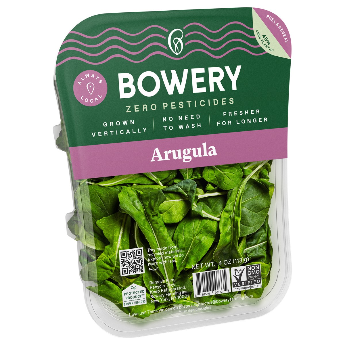 slide 2 of 8, Bowery Arugula, 4 oz