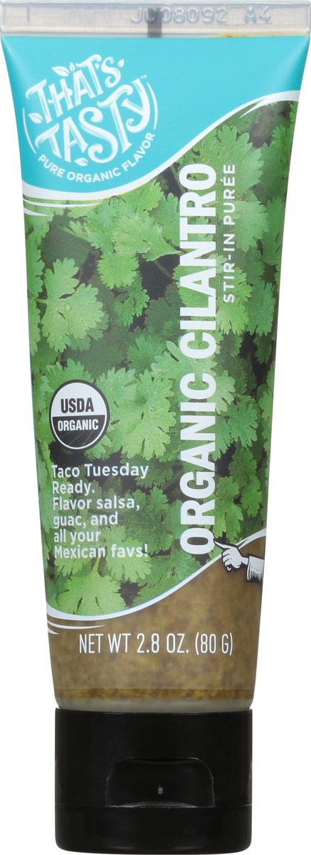 slide 10 of 12, That's Tasty Organic Cilantro Puree, 2.8 oz