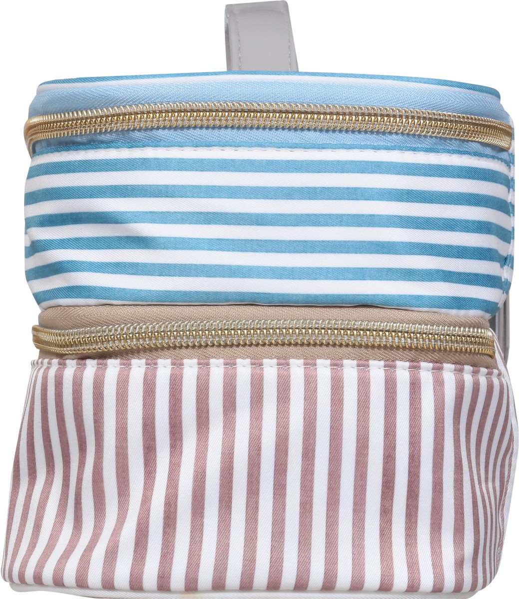 slide 11 of 11, Allegro Train Case Stripes, 1 ct