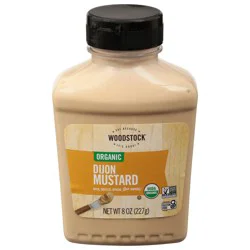 Woodstock Organic Dijon Mustard 8 oz
