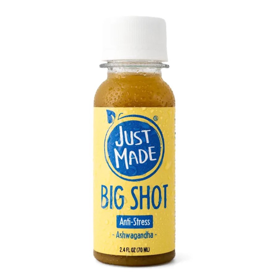 slide 1 of 1, Just Made Anti-Stress Big Shot - Ashwagandha- 2.4 fl oz, 2.4 fl oz