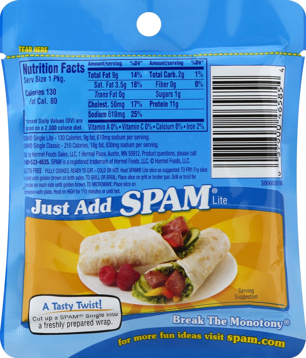 slide 7 of 8, SPAM 2.5 oz, 2.5 oz