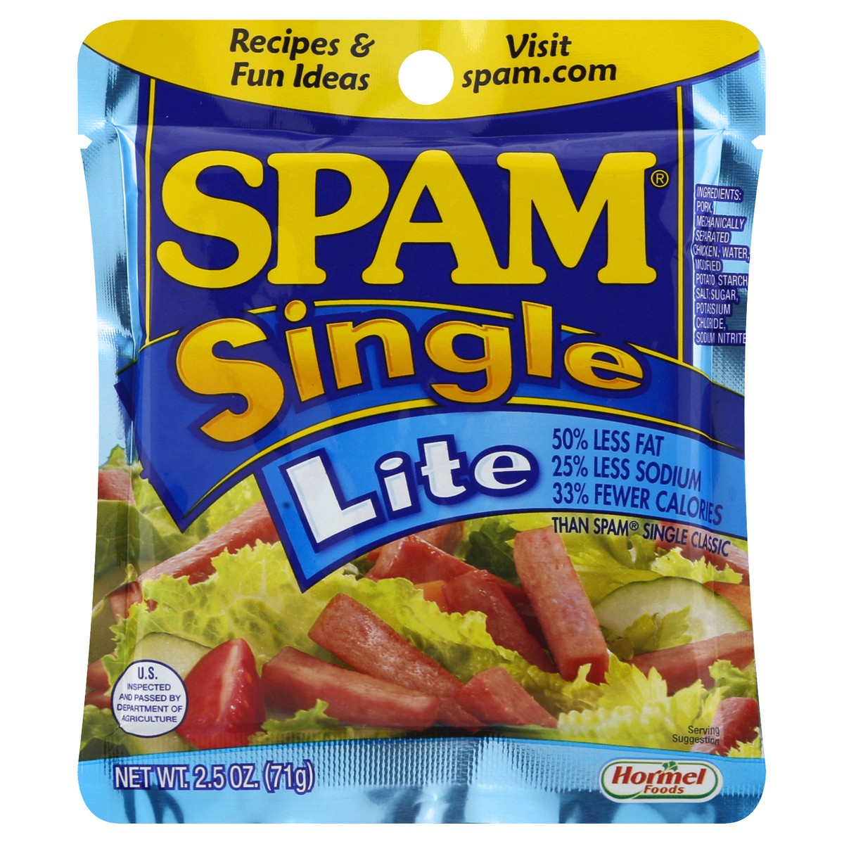 slide 4 of 8, SPAM 2.5 oz, 2.5 oz