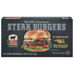 Chop House Steak Burgers - 6 ea