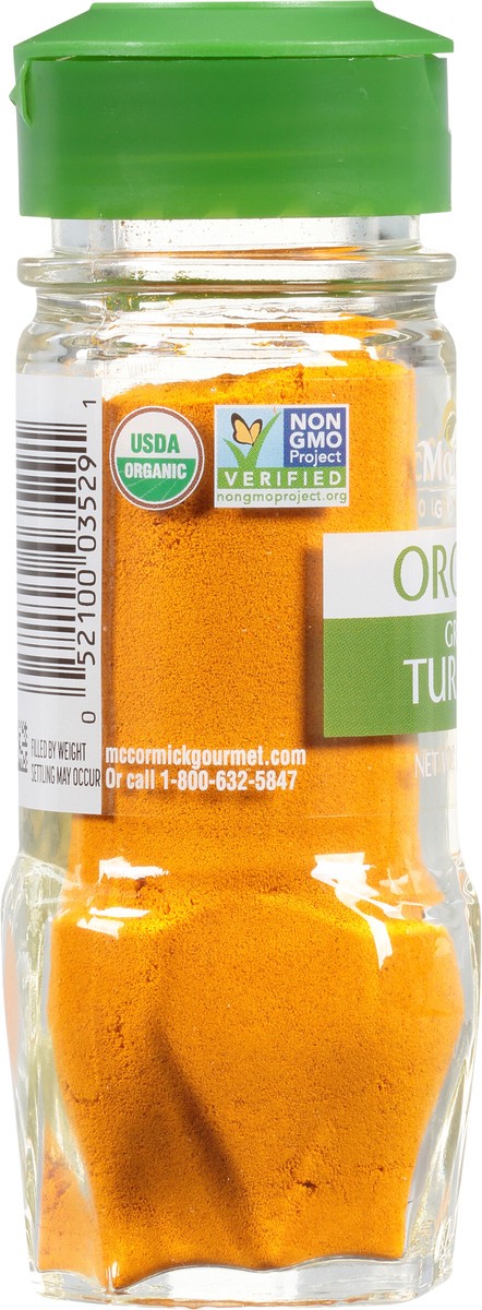 slide 5 of 7, McCormick Gourmet Organic Ground Turmeric, 1.37 oz, 1.37 oz