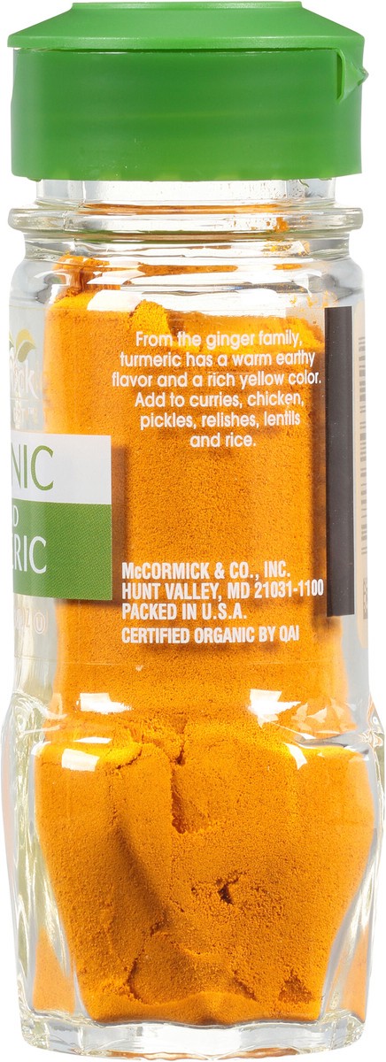 slide 6 of 7, McCormick Gourmet Organic Ground Turmeric, 1.37 oz, 1.37 oz