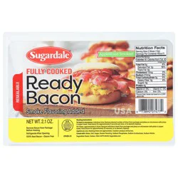 Sugardale Applewood Smoked Bacon 2.1 oz