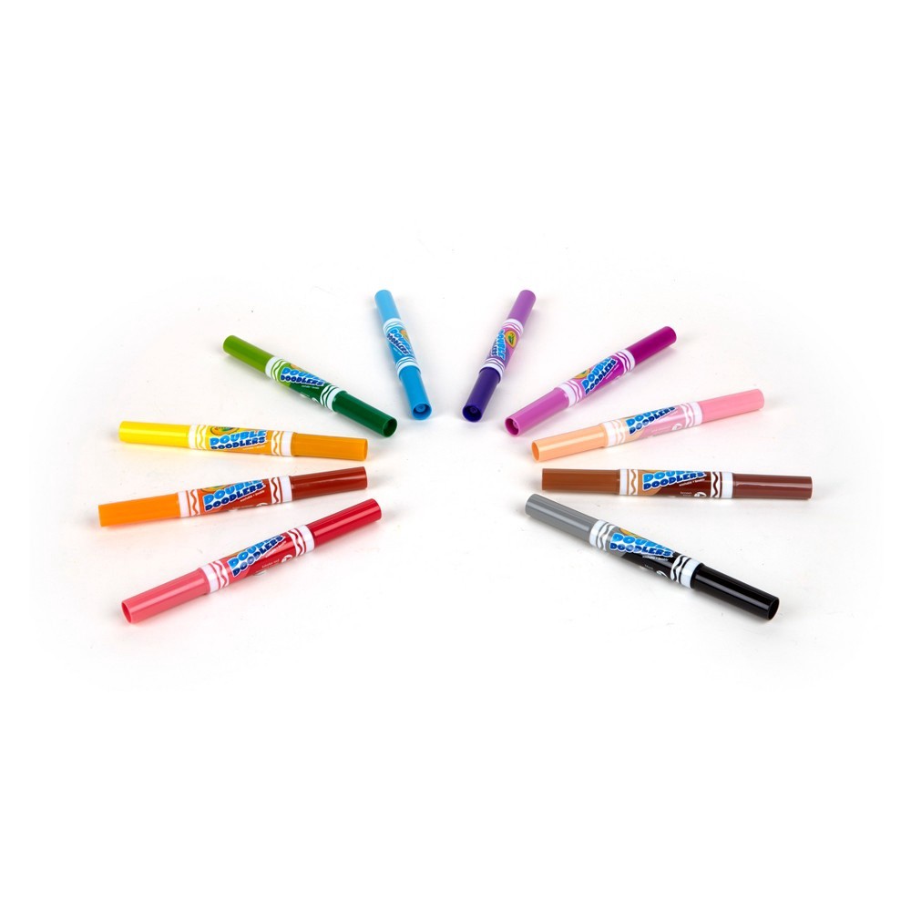 slide 6 of 9, Crayola Washable Markers Dual-tip, 10 ct