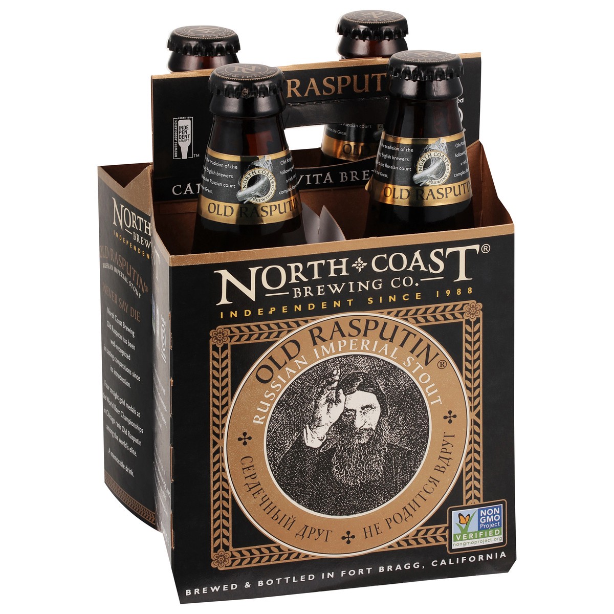slide 2 of 9, North Coast Brewing Co. Russian Imperial Stout Old Rasputin Beer 4 - 12 fl oz Bottles, 6 ct; 12 oz