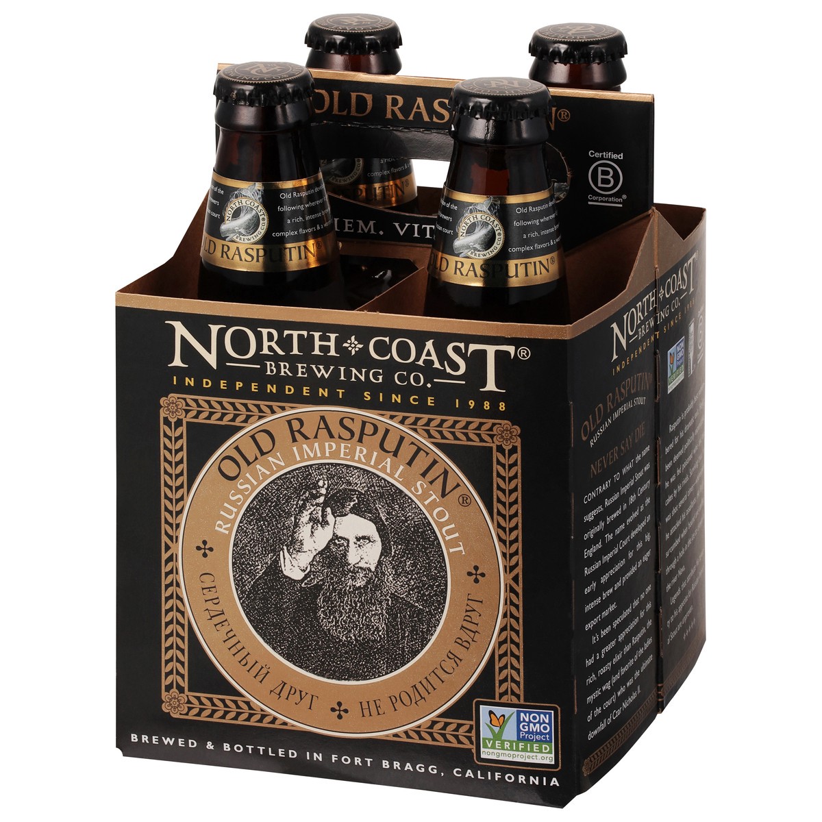 slide 2 of 9, North Coast Brewing Co. Russian Imperial Stout Old Rasputin Beer 4 - 12 fl oz Bottles, 6 ct; 12 oz