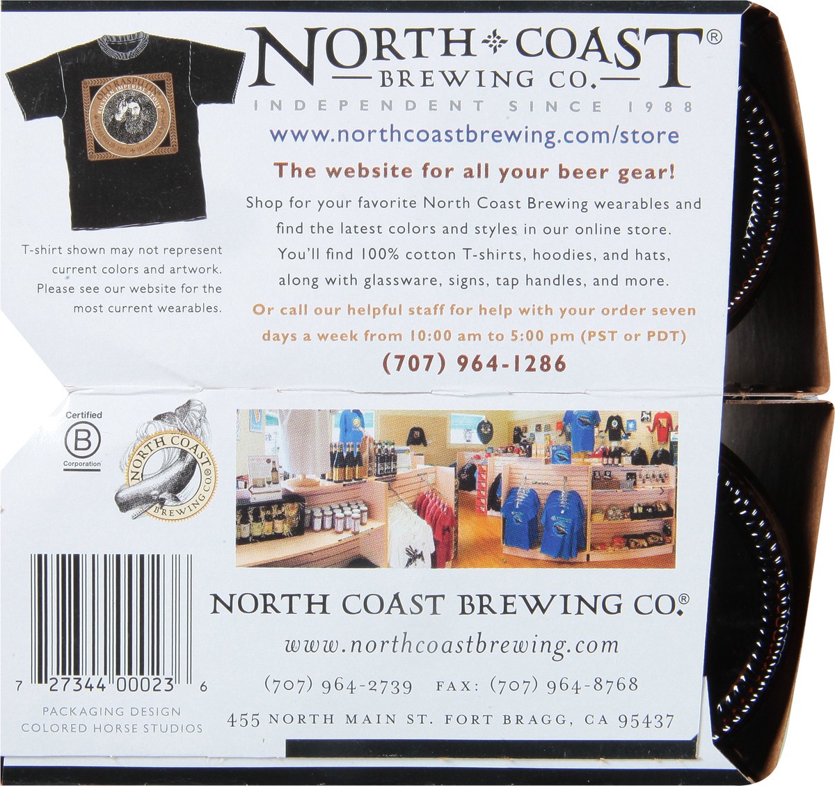 slide 5 of 9, North Coast Brewing Co. Russian Imperial Stout Old Rasputin Beer 4 - 12 fl oz Bottles, 6 ct; 12 oz