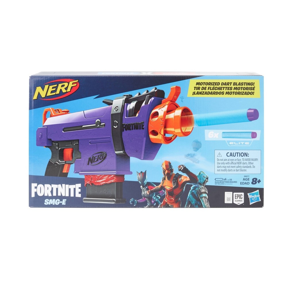 slide 2 of 2, Nerf Fortnite SMG-E Blaster Each Sold Separately, 1 ct