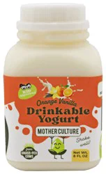 Mother Culture Orange Vanilla Drinkable Yogurt
