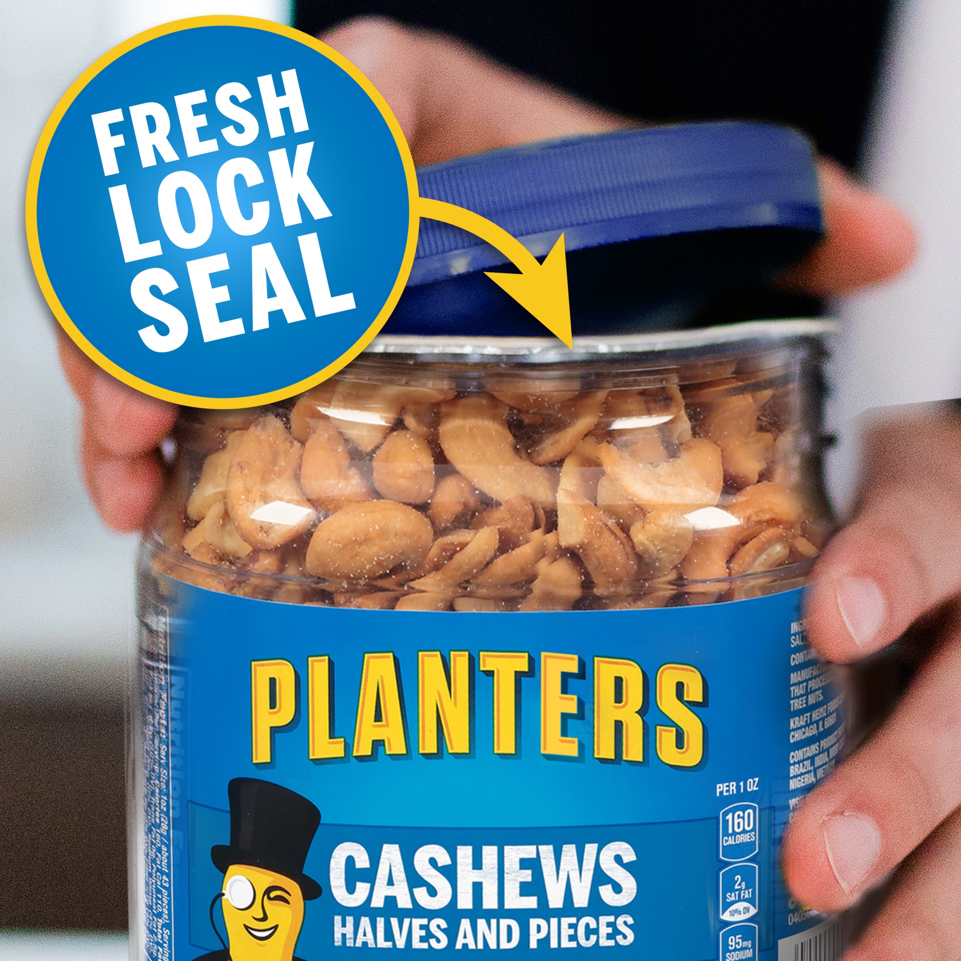 Planters Cashews Halves & Pieces 26 oz Shipt